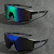 1pc Unisex One-Piece Fashion Outdoor Fashion Glasses, Suitable For Daily Wear, Driving, Cycling, Hiking, Beach Surfing - Multicolor - View 20