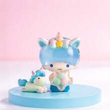 Miniso Characters Surprise Box Fantasy Paradise Series Collectible Figure Ornament Multiple Cartoon Styles Delicate Color Painting Home Desktop Decor PVC Material (1 PC Random Delivery) - Multicolor - View 6
