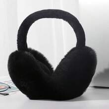 Women's Winter Ear Muffs, Fluffy Foldable, Polyester Fiber (Polyester) Girls' Winter Ear Muffs (Random Color Distribution) Winter Accessories - Multicolor - View 8