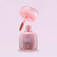 CZEL Kuzi Soft Matte Cotton-Feel Lip & Cheek Cream Matte Lipstick Long-Lasting Moisturizing Brightening Non-Fading - B05 Warm Pomelo Dündūn - View 1