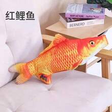 Cat Toys Plush Simulation Fish Teasing Cat Peppermint Fish Cat Self Relaxation Teeth Chewing Teasing Cat Supplies Wear Resistant Pillow For Grinding Teeth - View 15