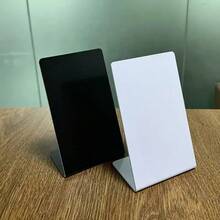 NFC Tap Review Table Sign, 5 Star Customer Feedback Display Stand For Business Store, Acrylic Desk Sign - A - View 2