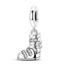 1Pc Winter Lifestyle Dangle Charm Collection Silver Color Enamel CZ Animal Fashion Daily Item Beads Charm For Bracelet Necklace Jewelry Making Gift - Silver - View 27