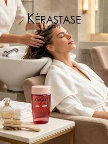 Kérastase Genesis Hydrating Strengthening Shampoo 80ml, Sampo Penguat Pengontrol Minyak, Cocok untuk Rambut Tipis, Berminyak, dan Rapuh, Ukuran Travel - Shampoo - View 8