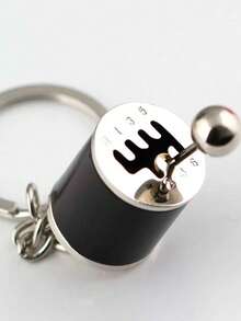 1pc Unisex Creative Gear Shift Zinc Alloy Keychain, Bag Pendant, Suitable For 14+, Party Favor - Multicolor - View 10