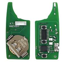 Chave Kd Modelo B08 3 Botões - A - Visão 3