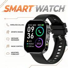 QAGSFLC [Jam Tangan Pintar] Jam Tangan Pintar Olahraga, Layar Sentuh Penuh 2,01 Inci, Desain Lampu LED, Dengan Pesan, Panggilan, Penghitung Langkah Olahraga, Notifikasi Informasi, Kompatibel dengan Ponsel Android, Jam Tangan Gelang Kebugaran Pintar, Cocok Sebagai Hadiah untuk Teman Wanita dan Pria, Hadiah Ulang Tahun - View 13