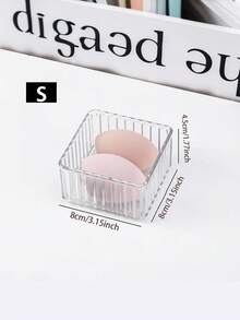 4/6/7pcs Drawer/Desktop Makeup Storage Box, Transparent Vanity Organizer, Anti-Drop Multi-Compartment Jewelry & Small Items Storage Box, Exquisite Storage Box, Room Decor, Home Decor, Autumn Decor, Bedroom Decor, Christmas And New Year Gift - Multicolor - View 7