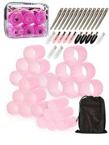 50pcs Seamless Hair Clips Bangs Clips Flat Hairpins Side Hair Accessories Duckbill DIY - Multicolor - View 2
