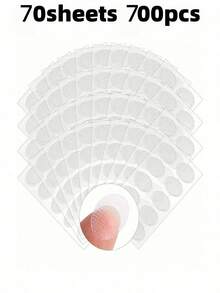 Ear Lobe Support Patches, Perfect For Wearing Heavy Earrings. They Fix The Ear Lobe And Prevent It From Being Stretched Or Deformed. Convenient To Use, Almost Invisible, Suitable For Home, Vanity, Travel, Bedroom And Other Occasions. Perfect For Daily Use Or As A Gift. - Multicolor - View 17
