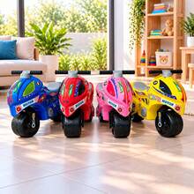 Kids Push Ride-Ons - Hot Pink - View 4