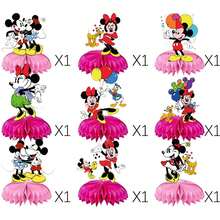 1pc/9pcs Cartoon Anime Honeycomb Desktop Decor, Style Decoration With Classic Cartoon Anime Character Patterns (Balloons Not Included). Exquisite Table Centerpiece Is Ideal For Fan Gatherings, Theme Parties, Suitable For Photography Props And Fan Collectibles. Elegant Gift For Fans And Anime Enthusiasts - View 3