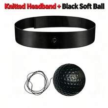 1pc Popular Home Boxing Reflex PU Ball, Head-Mounted Boxing Reaction Training Speed Ball, Adult Fitness Speed Ball, Training Elastic Rebound Ball, Protective Gear Set - Training - Boxing - Interactive - Multicolor - View 6