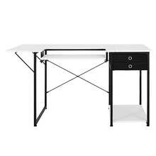 Home Office Desks - White - View 8