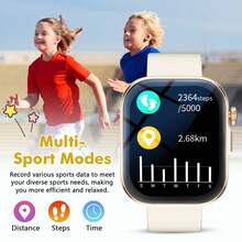 Jam Tangan Pintar Remaja, Game, Desain Layar Sentuh, Dilengkapi Antarmuka USB, Kamera, Pedometer, Kalender, dan Fungsi Jam Alarm, Hadiah Sempurna untuk Halloween dan Natal; Gaya Modis, Nyaman Dipakai, Sangat Interaktif, Dirancang Khusus untuk Remaja. - MultiWarna - View 2
