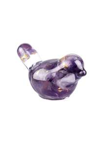 QYDCX 1/6 Pcs Natural Crystal Mini Bird Figurine, Handmade Glass Ornament With Gemstone, Cute Decor For Desktop Home Office, Aesthetic Room Decor Gift - Multicolor - View 9