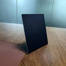 NFC Tap Review Table Sign, 5 Star Customer Feedback Display Stand For Business Store, Acrylic Desk Sign - A - View 9