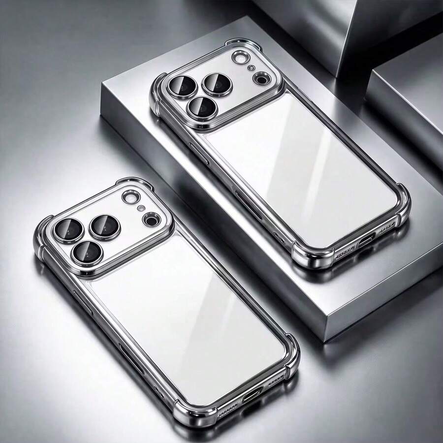 防震矽膠手機殼，適用於 Apple 16/15/14/13/12 Pro Max、S23 Ultra、Note 11，手機保護殼，手機保護套，手機殼，手機，Apple 手機殼，Apple 17/Apple 17 Pro/Apple 17 Pro Max