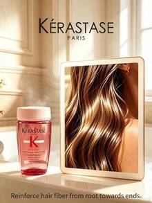 Kérastase Genesis Hydrating Strengthening Shampoo 80ml, Sampo Penguat Pengontrol Minyak, Cocok untuk Rambut Tipis, Berminyak, dan Rapuh, Ukuran Travel - Shampoo - View 4