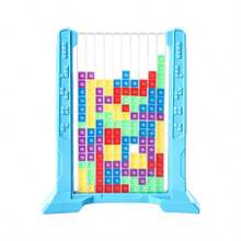 1pc Vertical Puzzle Game, 3D Logic Block Brain Teaser Toy, Desktop Strategy Stacking Game, Interactive Tabletop Game For Teens, Brain Training & Logic Thinking Game - Multicolor - View 11