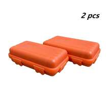 2pcs EDC Tool Sealed Protective Box, Hard Storage Box With Removable Inner Cushioning Pad, Suitable For Small Tools, Outdoor Travel, Camping Adventure Small Equipment Portable Storage, Also For Jewelry, Watches, Gems And Other Items Storage - One Size - View 14
