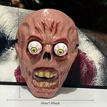 2pcs Halloween Horror Mask Spring Eye Clown Vampire Skeleton Mask Script Kill Horror Costume Props - Mask - View 9