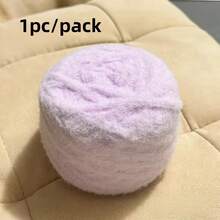 1pc 80g Approx. Handmade Crochet Yarn, Mint Mousse Color 5-Ply Cloud Special DIY Material Yarn, Suitable For Scarves, Blankets, Valentine's Day Christmas Gift Decoration - Multicolor - View 13