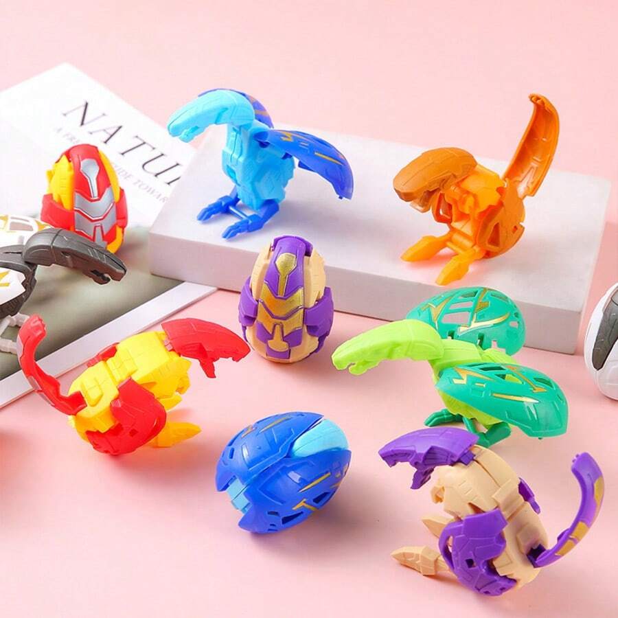 somoving 12pcs T-Rex Dinosaur Eggs, Twisted Novelty Pterosaur Dinosaur ...