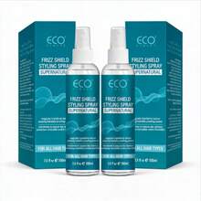 ECO FINEST Frizz Shield Anti-Frizz Styling Spray, Penata & Pelindung Rambut, Ringan & Alami, Menutrisi & Berkilau, Cocok Untuk Semua Jenis Rambut, Terutama Rambut Kering, Keriting, yang Diwarnai dan Rambut Kusut, 100ml - Semprotan Penata Rambut - View 12