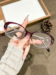 Women's Fashion Luxury Rhinestone-Encrusted Cat Eye - Clear - View 11