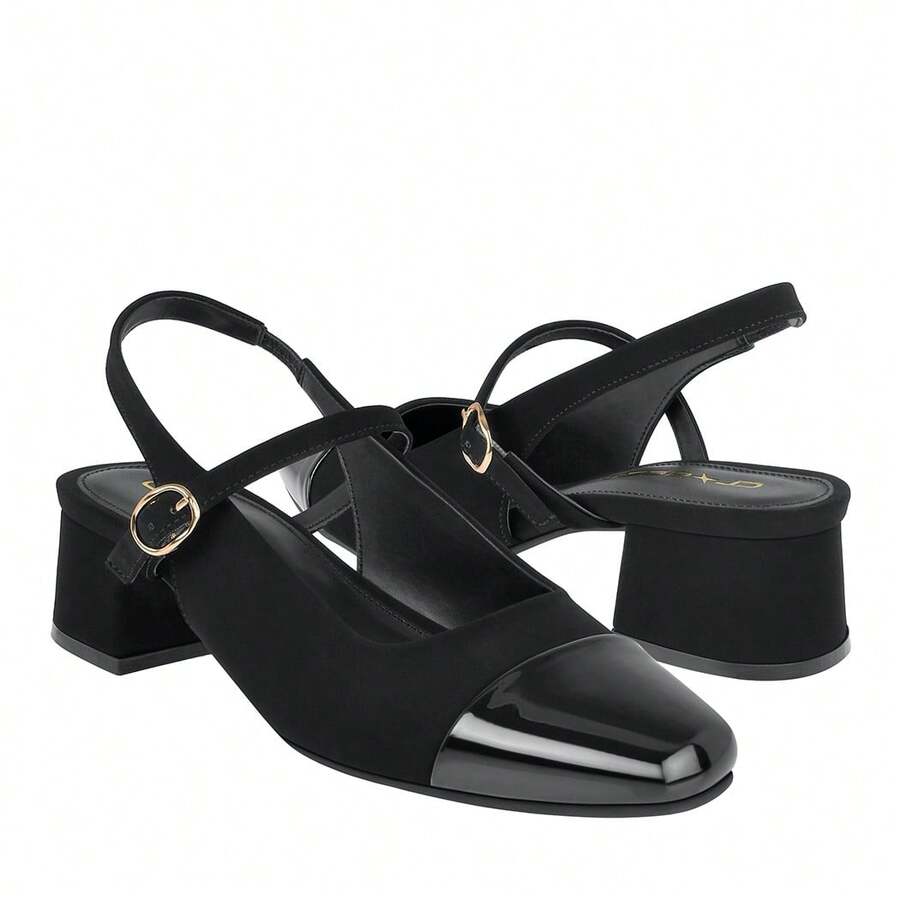 ZAPATOS MUJER CLASBEN PARIS SUEDE NEGRO - Black - View 1