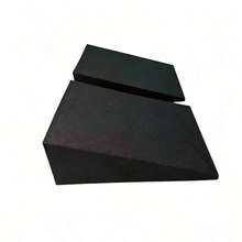 2pcs Yoga Bricks Squat Wedge Blocks Fitness Weightlifting Training Ramp EVA Calf Elevation Stretching Heel Lift Inclined Board - Multicolor - View 6