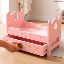 Woomax Wooden Bed For Dolls ✅ Delivery 24/48h To Spain (Peninsula) - Multicolor - View 3