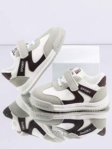1 Pair Kids Spring/Autumn New Sports Shoes, Children Boys/Girls Casual Sneakers - Grey - View 4