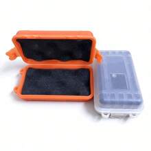 2pcs EDC Tool Sealed Protective Box, Hard Storage Box With Removable Inner Cushioning Pad, Suitable For Small Tools, Outdoor Travel, Camping Adventure Small Equipment Portable Storage, Also For Jewelry, Watches, Gems And Other Items Storage - One Size - View 5