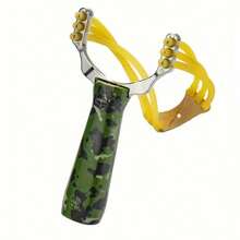 Hasbro 1pc Camouflage Wolf Slingshot, Outdoor CS Gear, Cool Competitive Toy Slingshot - B - View 6