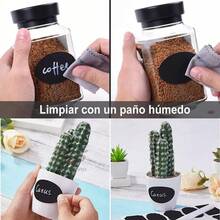 Stickers Etiquetas Vinilo Pizarrón Frascos Especiero Refrige - 1 - Ver 11