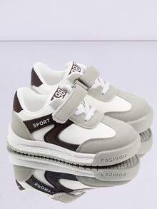1 Pair Kids Spring/Autumn New Sports Shoes, Children Boys/Girls Casual Sneakers - Grey - View 6