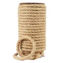 10mm 2/5/10m Jute Rope, Garden Rope, Indoor/Outdoor DIY Twisted Rope, Home Decor Crafts, Thick Garden Rope - Multicolor - View 11