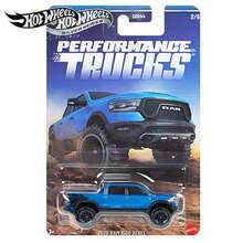 Hot Wheels Silver Series 1:64 Scale Performange Trugks Race Off CHEVROLET/RAM 1500 REBEL/JEEP GRAND/FORD BRONCO R/FORD RANGER, Die Cast - Multicolor - View 4