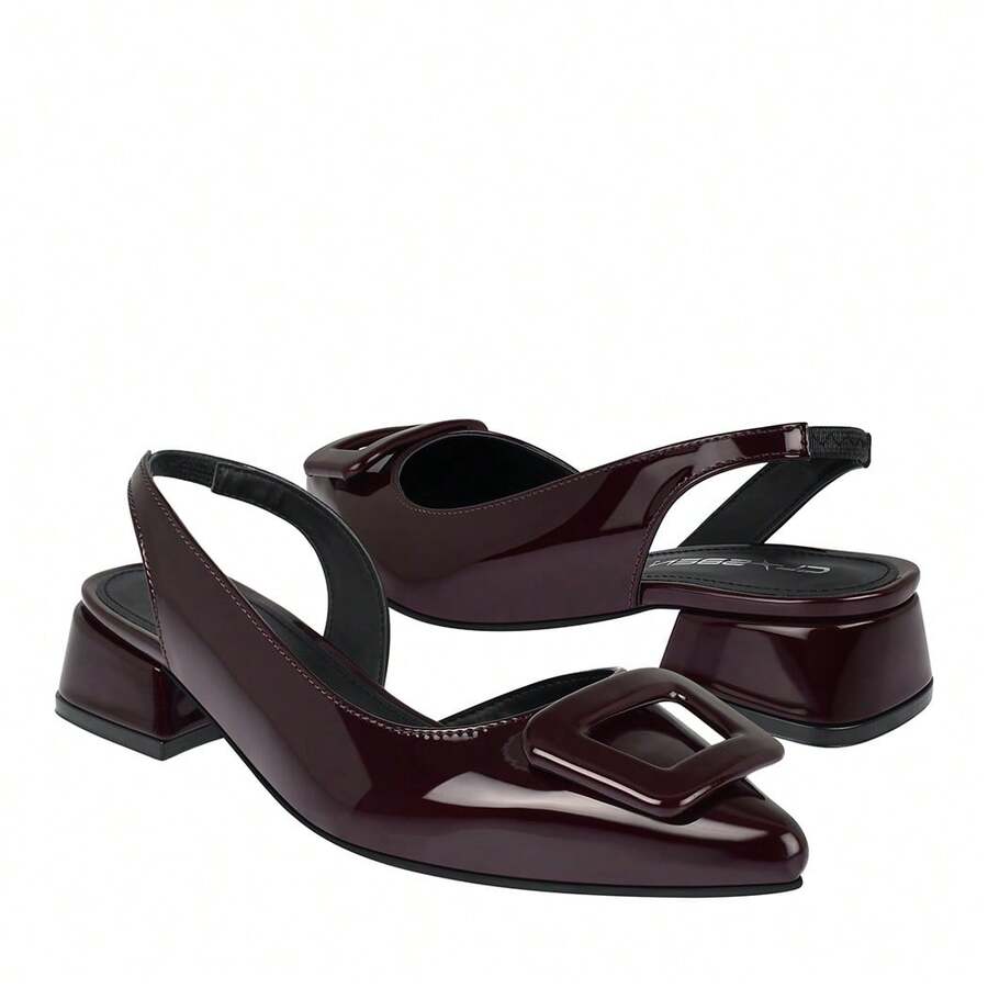 ZAPATOS MUJER CLASBEN EMILIA CHAROL VINO - Came - View 1
