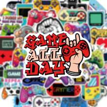 50pcs Colorful Game Controller Pattern Stickers, Non-Fading, Suitable For Children's Crafts, Notebooks, Gift Box Decoration - Multicolor - View 5