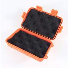 2pcs EDC Tool Sealed Protective Box, Hard Storage Box With Removable Inner Cushioning Pad, Suitable For Small Tools, Outdoor Travel, Camping Adventure Small Equipment Portable Storage, Also For Jewelry, Watches, Gems And Other Items Storage - One Size - View 3