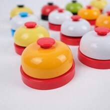 1pc Cross-Border Hand Press Bell, Call Bell, Buzzer, Service Bell For Front Desk, Tabletop, Restaurant, Pet Training, Board Game Accessory, Cosplay Decoration - Multicolor - View 7