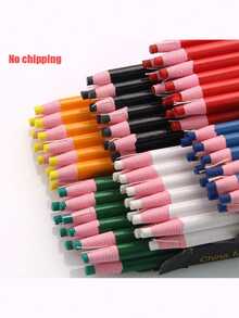 1-20pcs Erasable Tailor's Chalk, Sewing Chalk, Erasable Colored Chalk, Erasable Colored Marking Pens, Suitable For Sewing, Needlework, Embroidery, Makeup And Marking, Sewing Tools Accessories - Multicolor - View 8