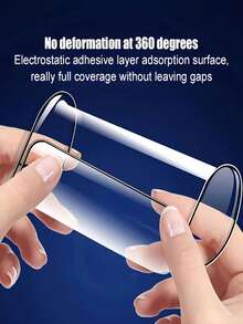 6片裝高清晰陶瓷軟膜螢幕保護貼，相容 iPhone 18 Pro/18 Pro Max/17/17e/17 Air/17 Pro/16/16 Plus/16 Pro/16 Pro Max/15/15 Pro/15 Plus/15 Pro Max/13/13 Pro/13 Pro Max/12/Mini/11/X/XS MAX/XR/XS，軟膜（非玻璃材質） - 6 Pieces - 查看 7