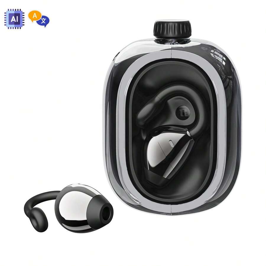 Dam Sports Headphones TWS JM47. With Noise Cancellation During Calls, Translation Of 150 Languages In Real-Time And AI Voice Assistant. - View 1
