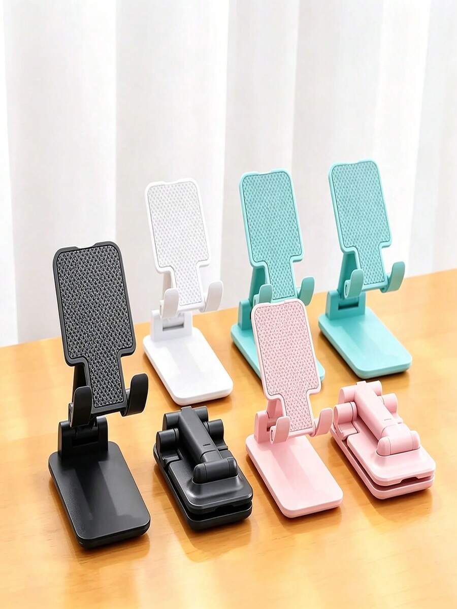 Giá đỡ điện thoại gấp gọn để bàn, điều chỉnh được góc độ và chiều cao, phù hợp cho bàn làm việc văn phòng, giá đỡ máy tính bảng tương thích với mọi điện thoại/máy tính bảng từ 4-10 inch - Giá đỡ điện thoại gấp gọn - Xem 1