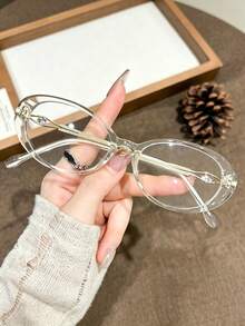 Women's Fashion Luxury Rhinestone-Encrusted Cat Eye - Clear - View 9