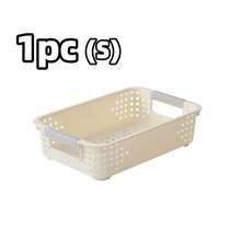 7pcs Storage Baskets With Handles, Storage Boxes, Storage Bins – Multi-Functional Durable Plastic Rectangular Organizer Bins, Suitable For Shelves, Bathroom, Dorm, Desk, Storage Room, Halloween Decoration Baskets, Miscellaneous Storage, 1/5/7pcs - Multicolor - View 13